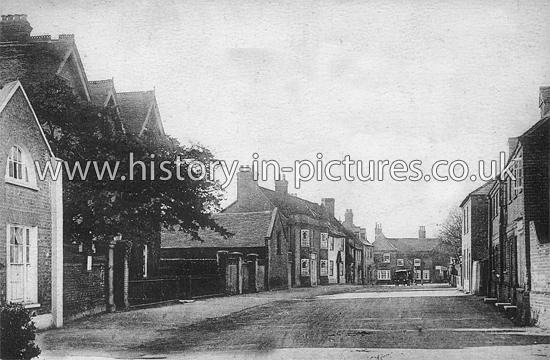 The Town, Hatfield Broad Oak, Essex. c.1905